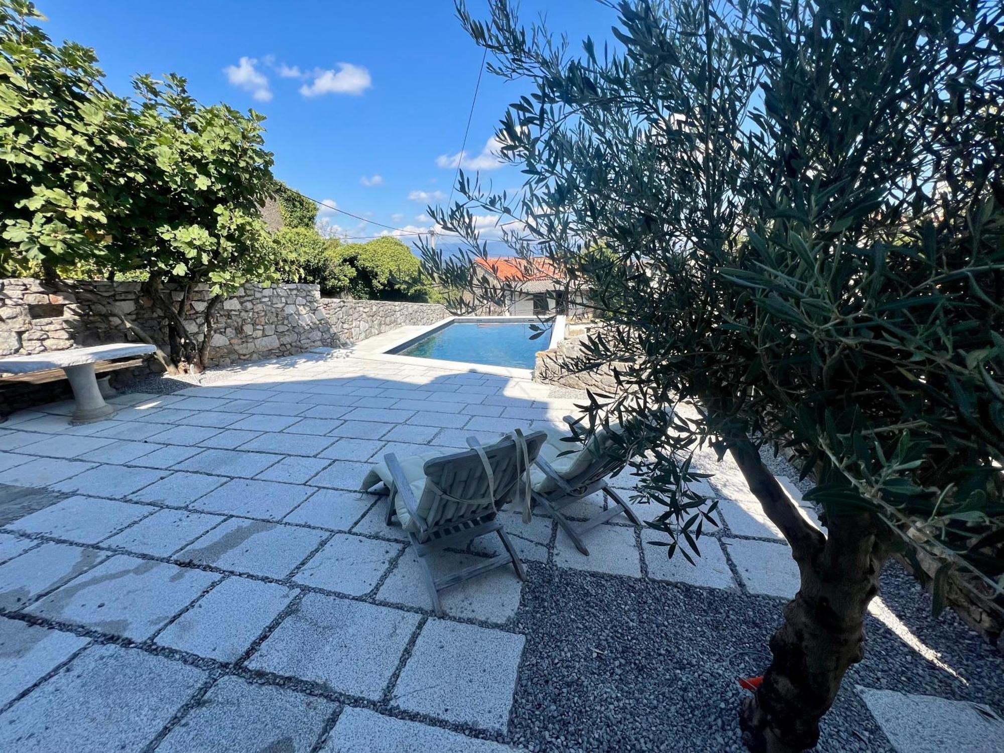Вілла Karst House Zan Pliskovica With Private Pool Дутовлє Екстер'єр фото